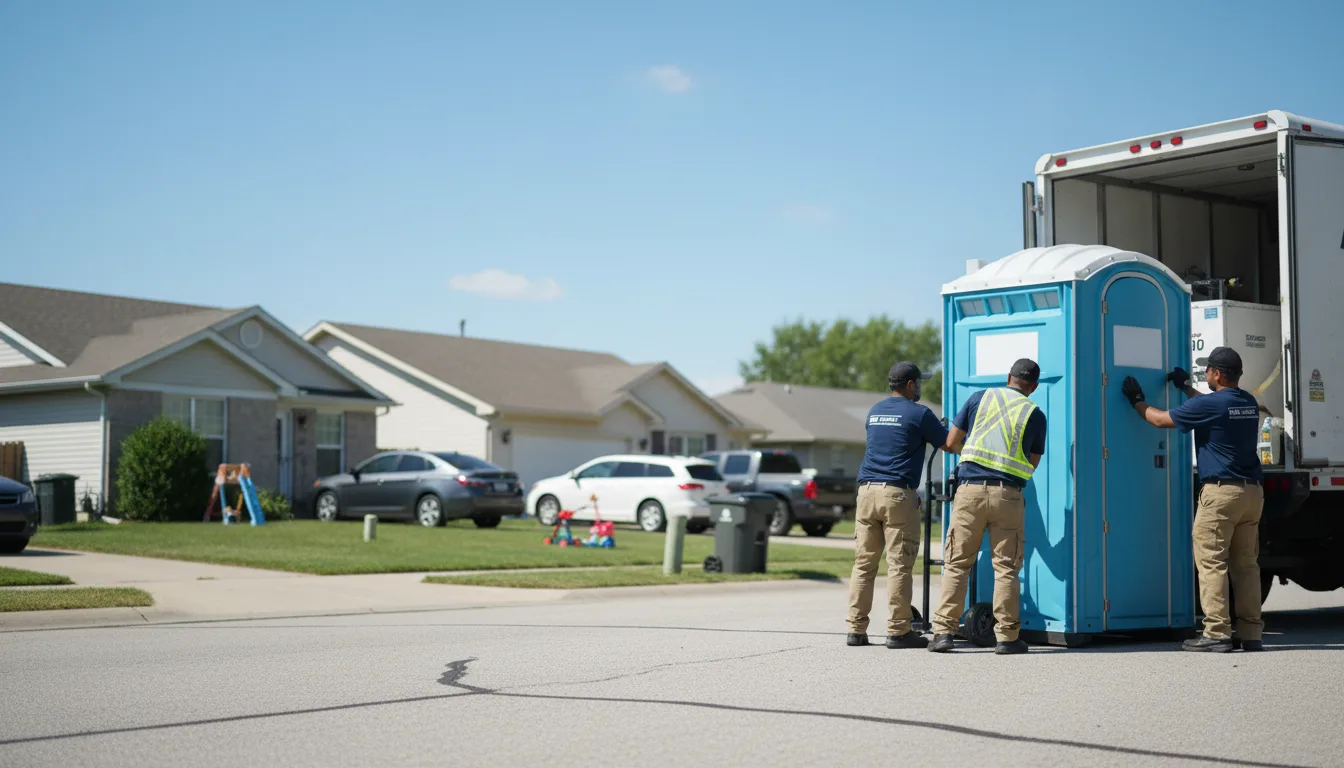 Standard Porta Potty Rentals in Hillpoint, WI near me